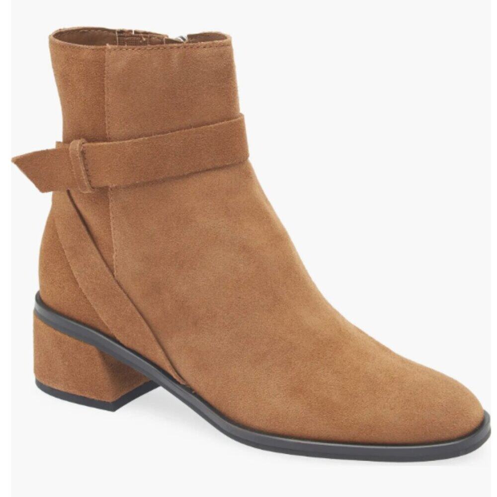 Dolce Vita Leland Suede Block Heel Boot Size 9.5 New